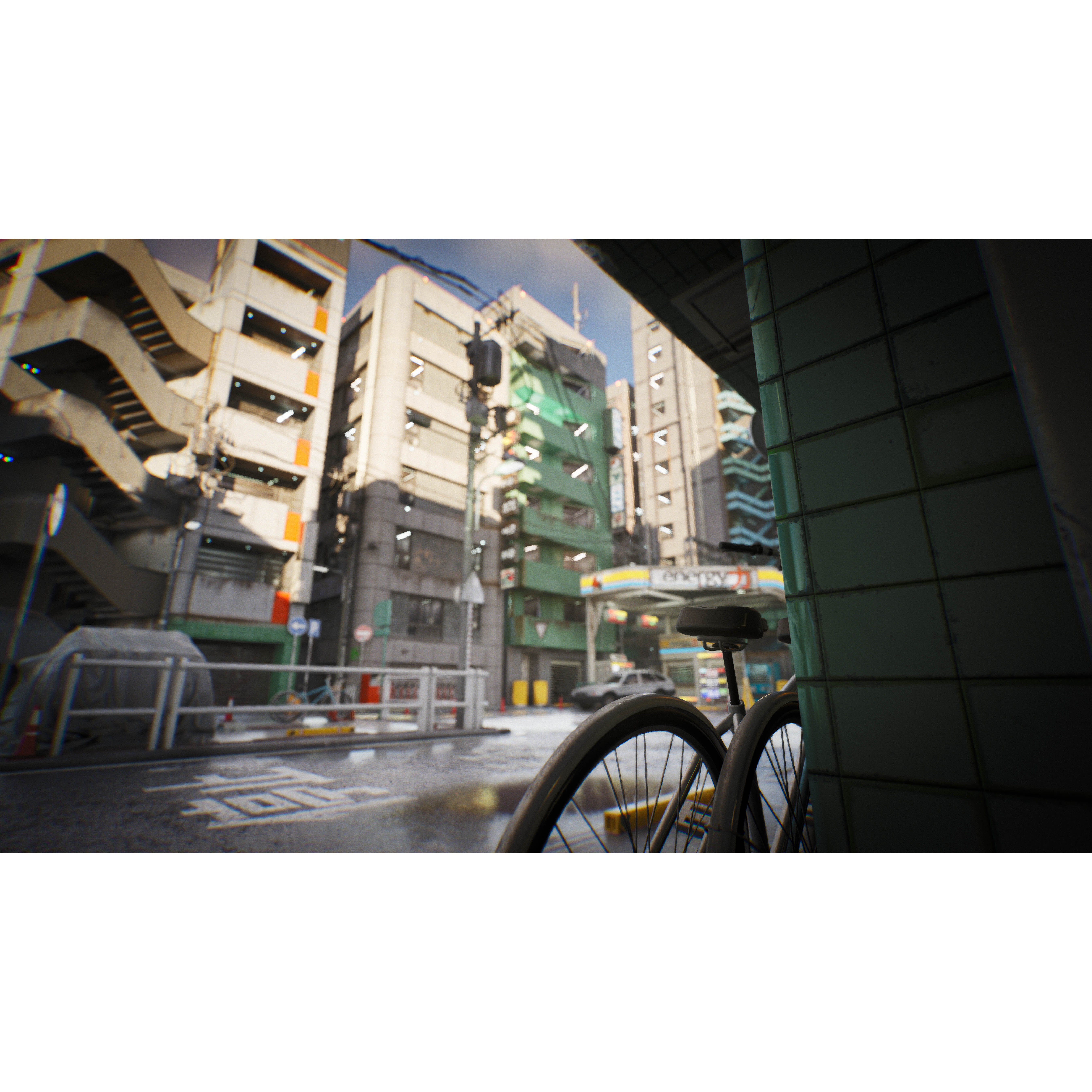 Tokyo Kitbash Set - Low-Poly Game-Ready 3D Model - View 17