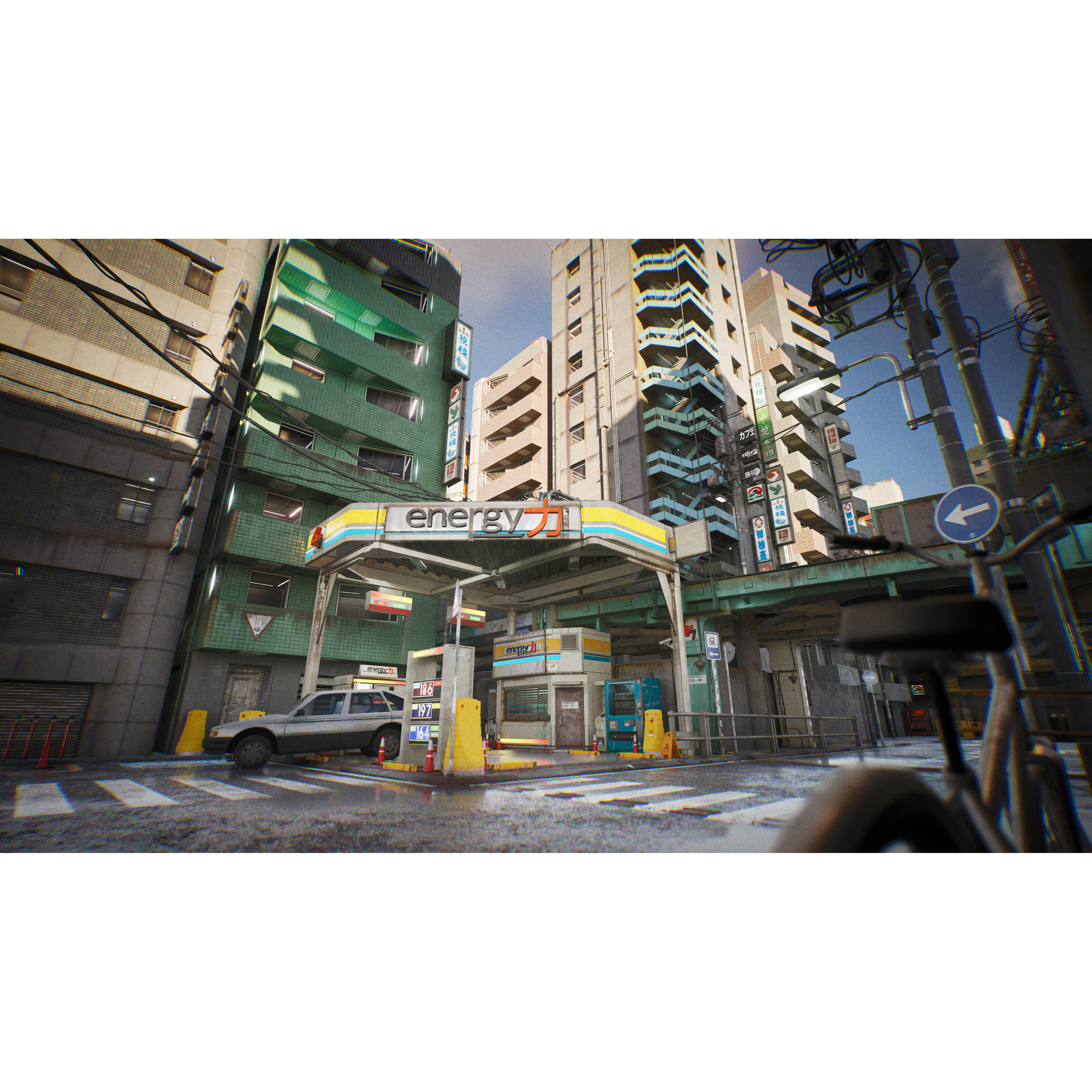 Tokyo Kitbash Set - Low-Poly Game-Ready 3D Model - View 20
