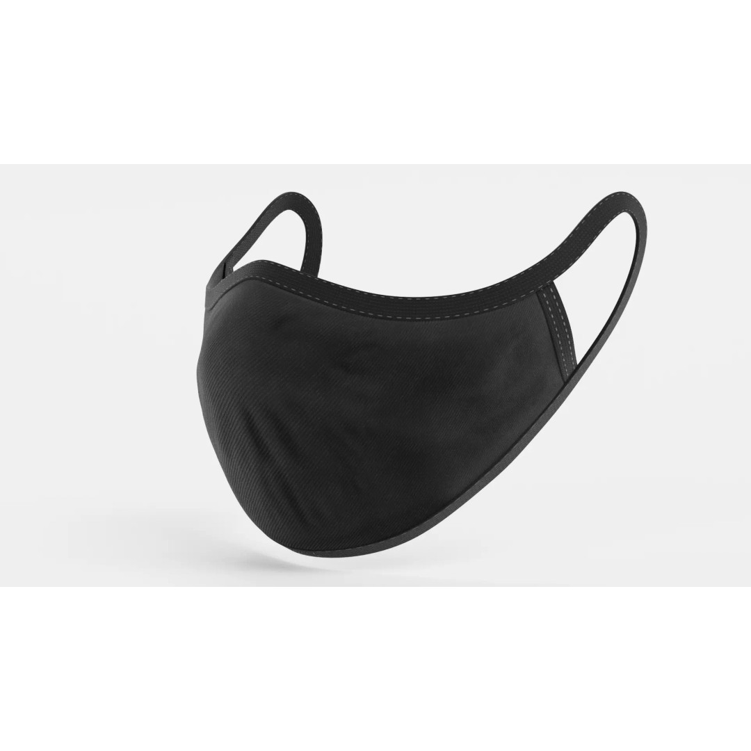 Realistic Face Mask V3 3D Model – Soft Fabric Medical Prop, Blender - View 2