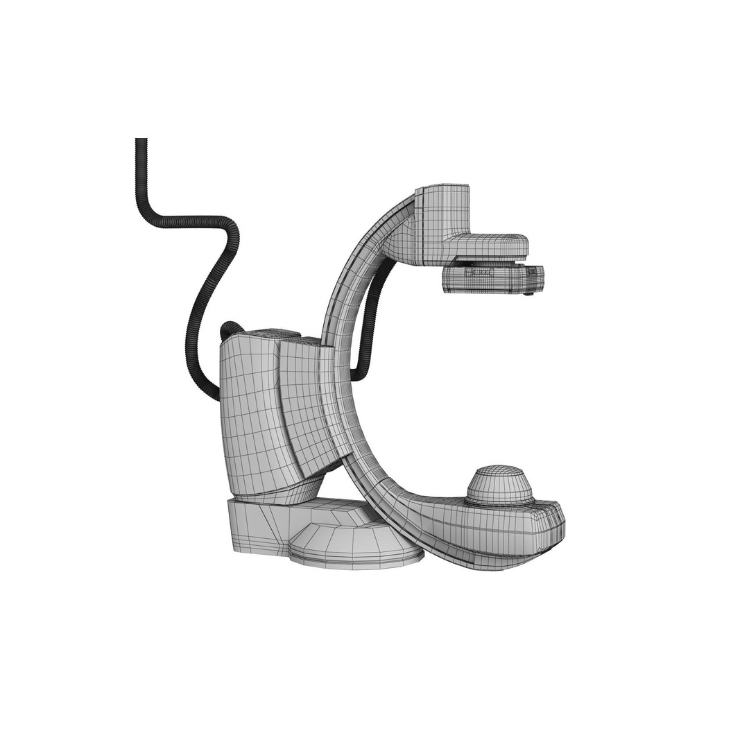Siemens Healthineers Angiography 3D Model – High Poly V-Ray Asset, FBX/OBJ - View 19
