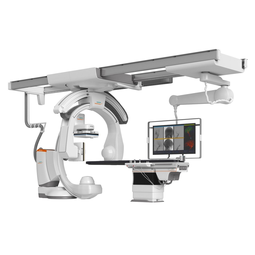 Siemens Healthineers Angiography 3D Model – High Poly V-Ray Asset, FBX/OBJ - View 3