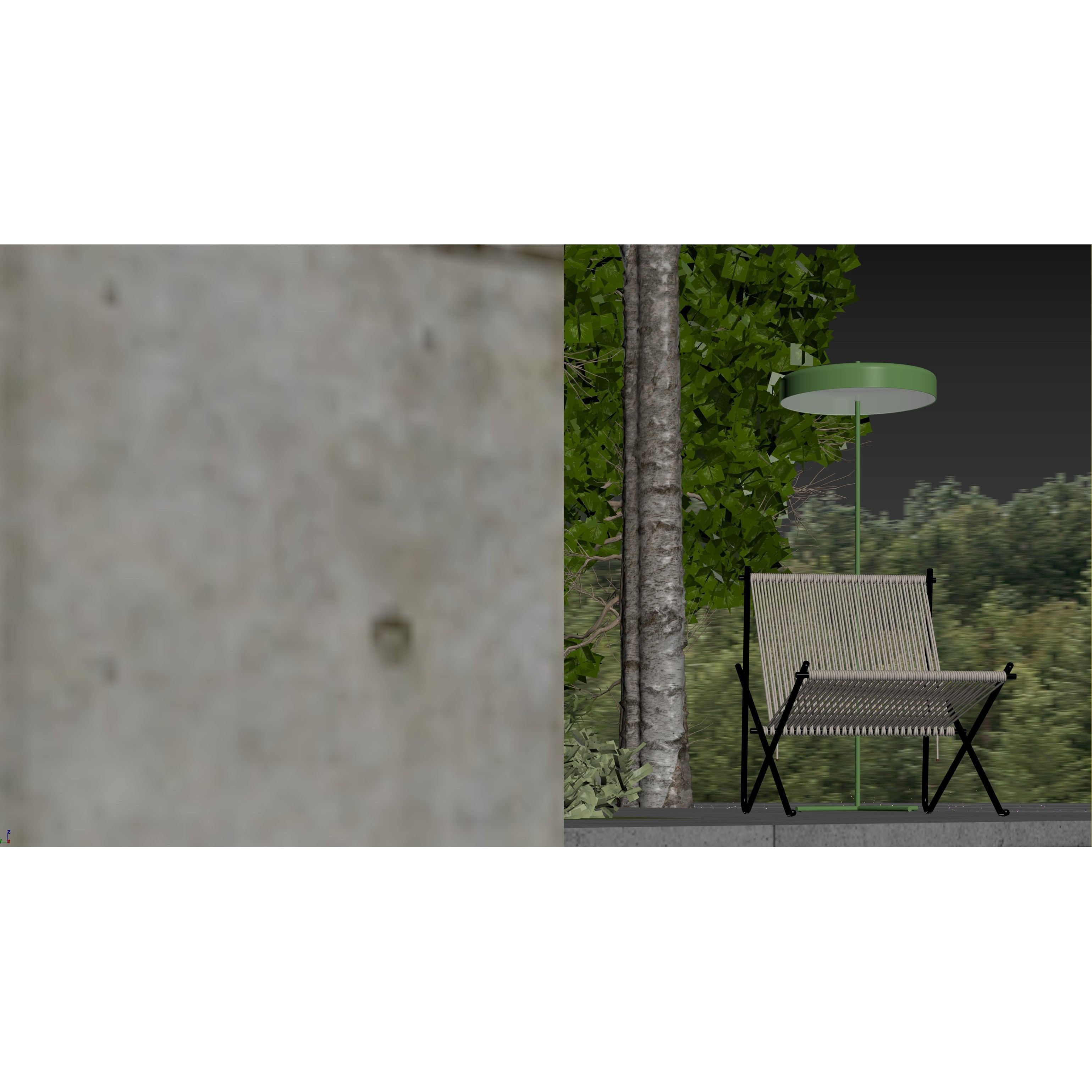 Villa Concrete - Architectural 3D Model - View 15