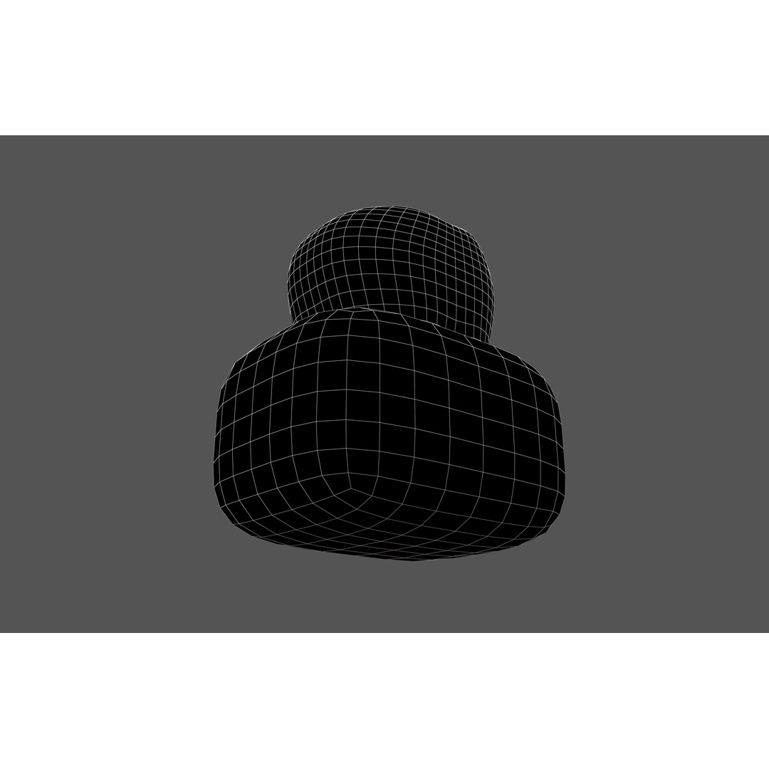 Tooth With Gums Emoji 3D Model – Low Poly PBR Asset, FBX, OBJ