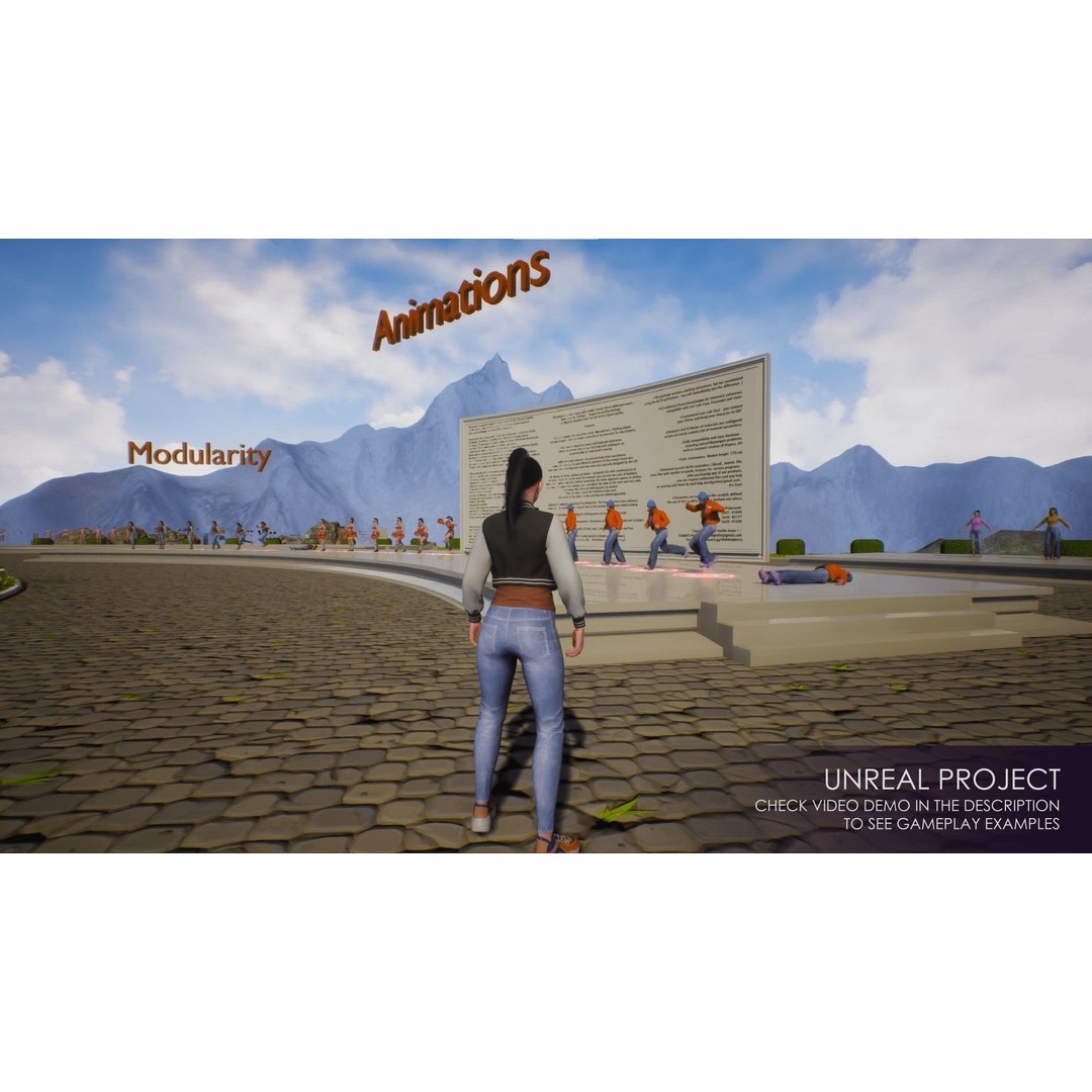 Casual Wear Girls 3D Model – Realistic Stylized Character Pack, FBX - View 20
