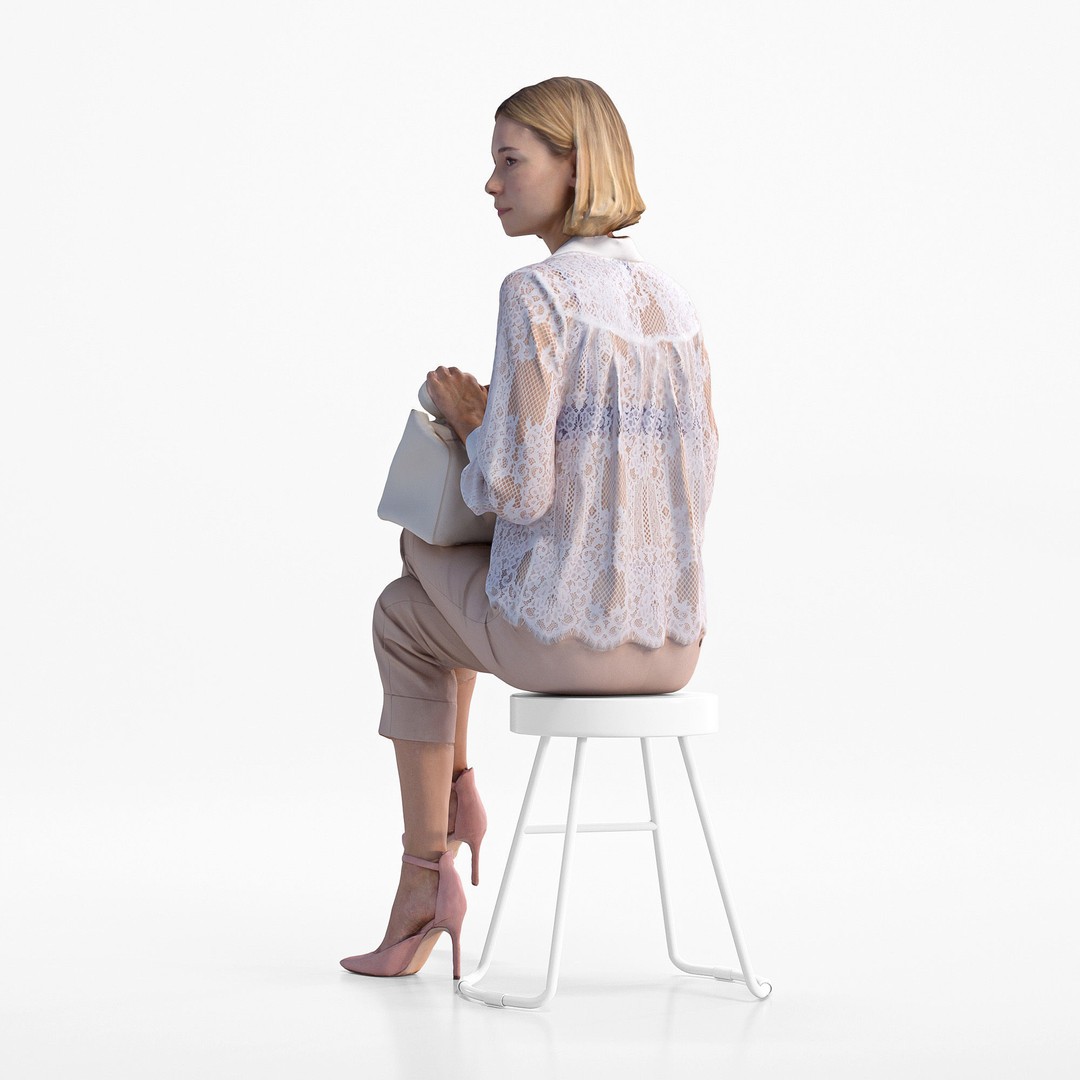 Business People 3D Model – Realistic Characters, Vray & Corona Formats - View 17