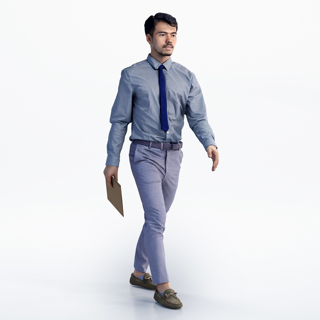 Business People 3D Model – Realistic Characters, Vray & Corona Formats - View 20