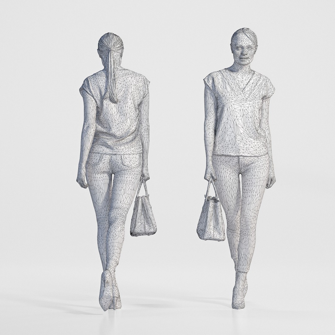 Business People 3D Model – Realistic Characters, Vray & Corona Formats - View 7
