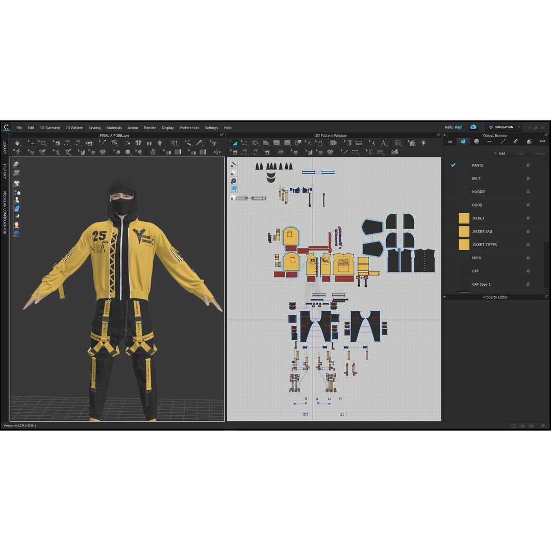Male Streetwear 3D Model – High Poly Outfit for DAZ Studio