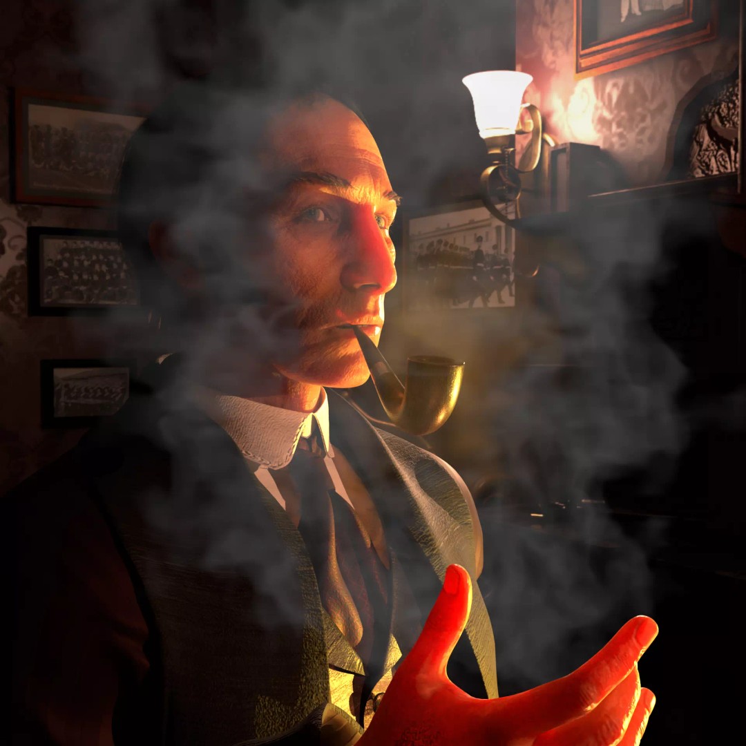 Sherlock Holmes 3D Model – Victorian Gentleman, Rigged, FBX, PBR - View 12