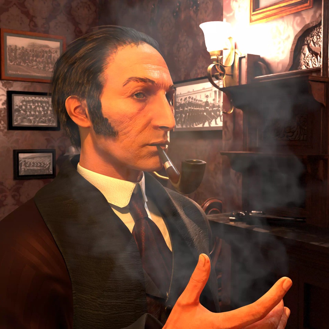 Sherlock Holmes 3D Model – Victorian Gentleman, Rigged, FBX, PBR - View 26