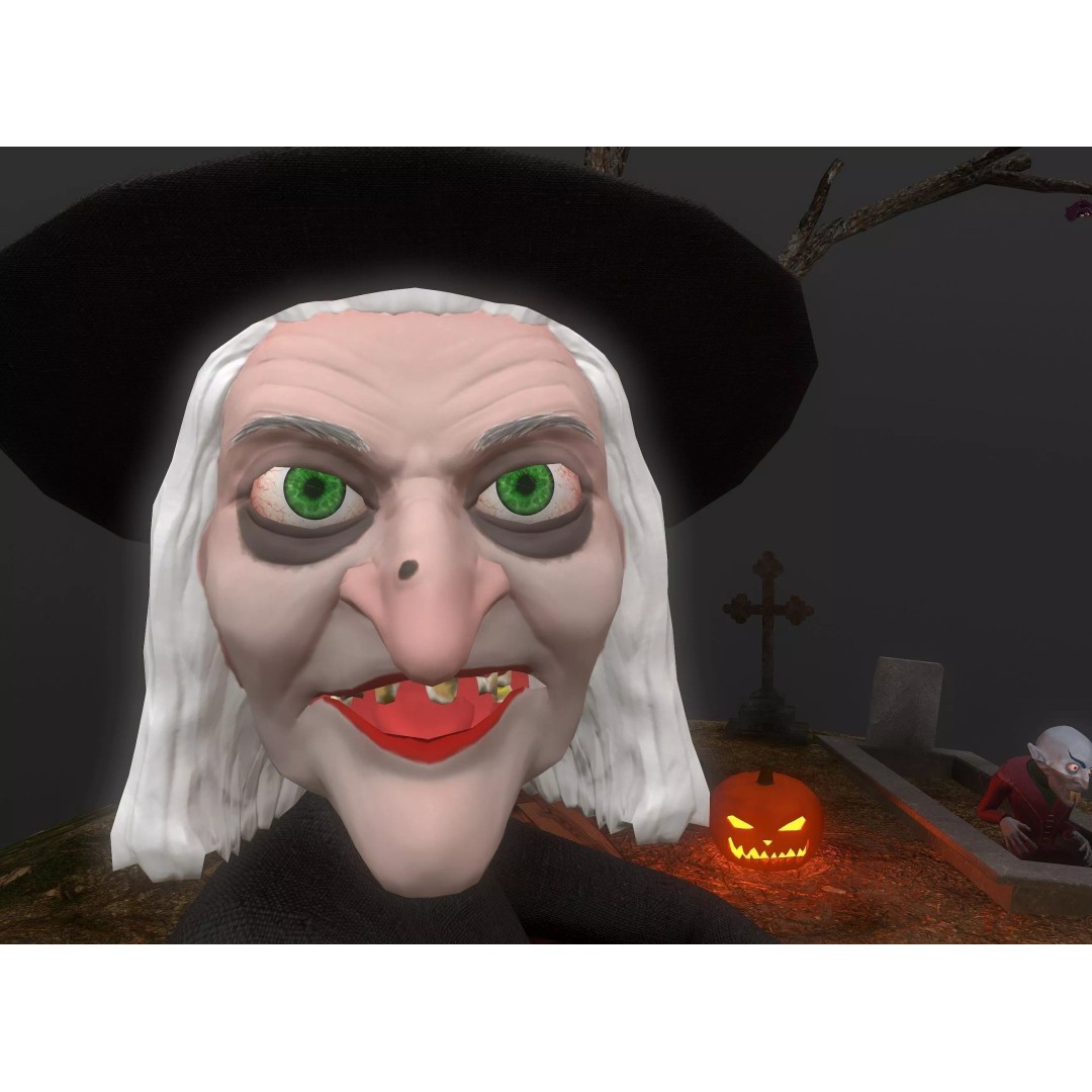 Halloween Characters Pack 3D Model – Low Poly Rigged Animated Assets - View 11