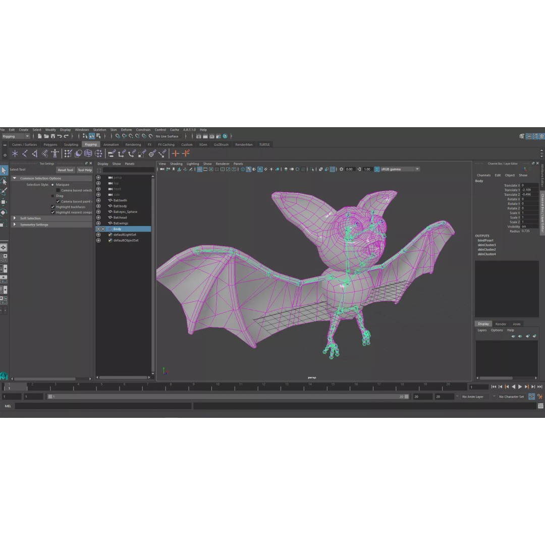 Halloween Characters Pack 3D Model – Low Poly Rigged Animated Assets - View 15