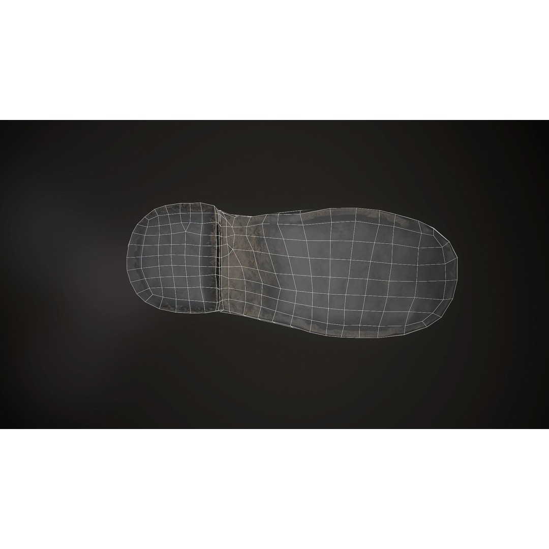 Brown Leather Boots 3D Model – Low Poly PBR Game Asset, FBX, OBJ - View 31
