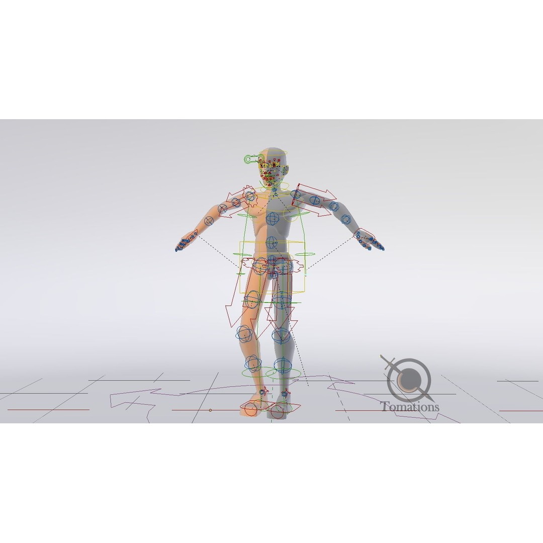 Rigged Low-Poly Dolls 3D Model – Blender Animation Character - View 16