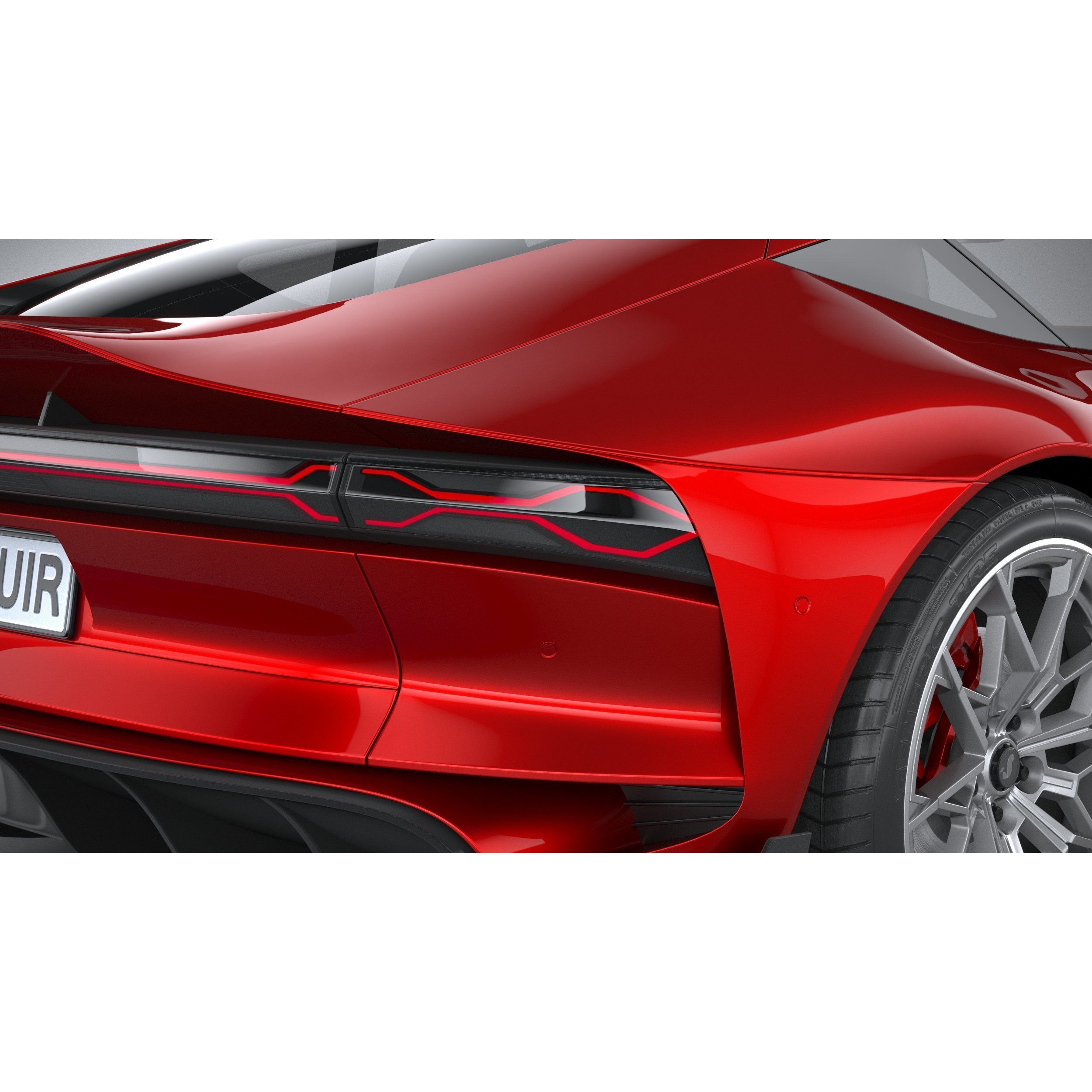 Generic Coupe 01 - Game-Ready 3D Model - View 20