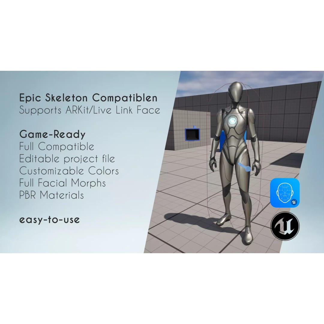 Realistic Male Character 3D Model – Low Poly Game-Ready, FBX & Blender - View 22