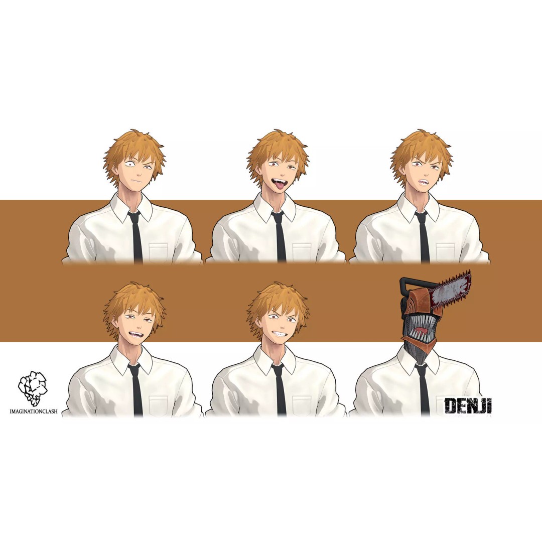 Denji 3D Model – Rigged Anime Character with PBR Textures, FBX - View 2