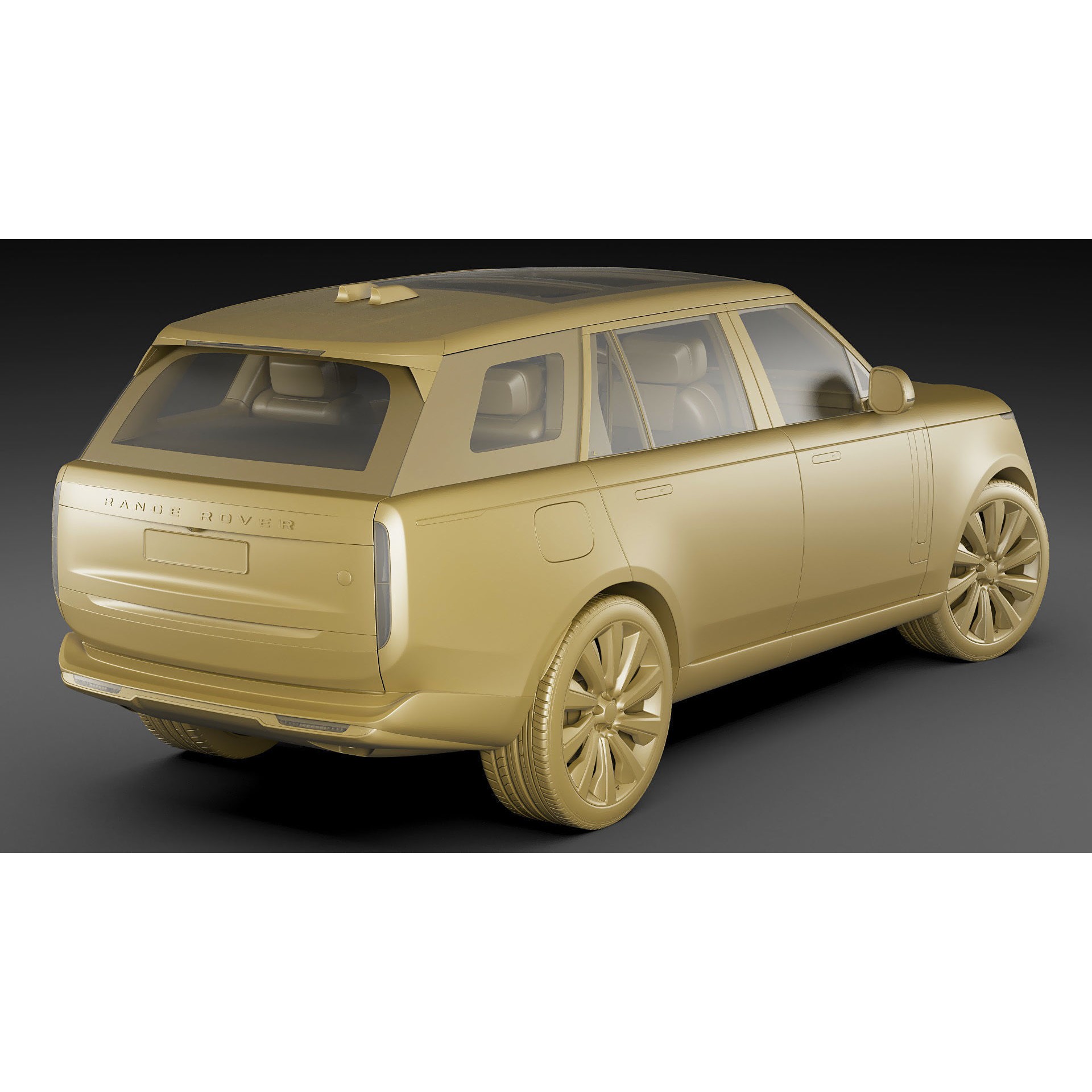 Land Rover Range Rover SV LWB 2022 - Game-Ready 3D Model - View 24