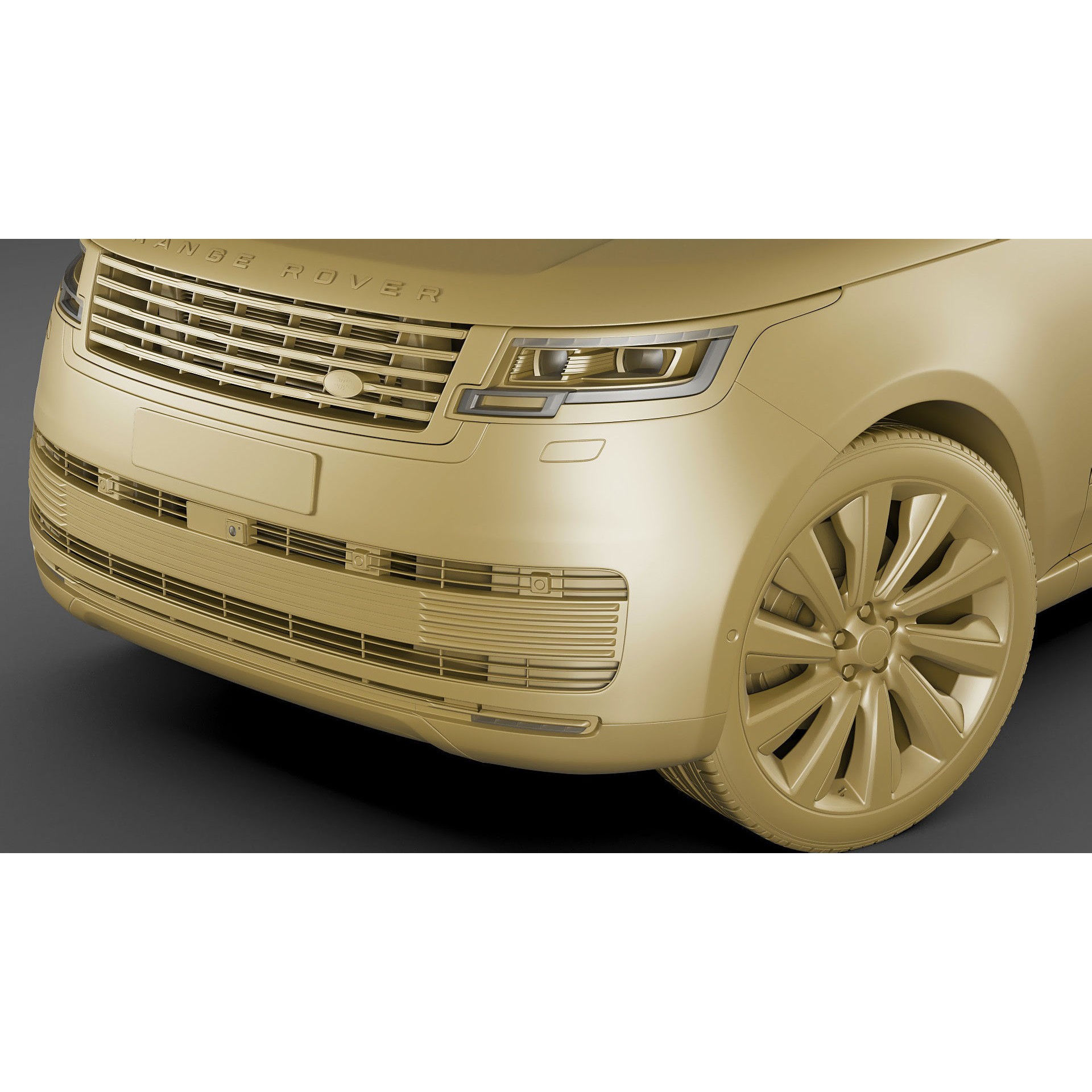 Land Rover Range Rover SV LWB 2022 - Game-Ready 3D Model - View 25