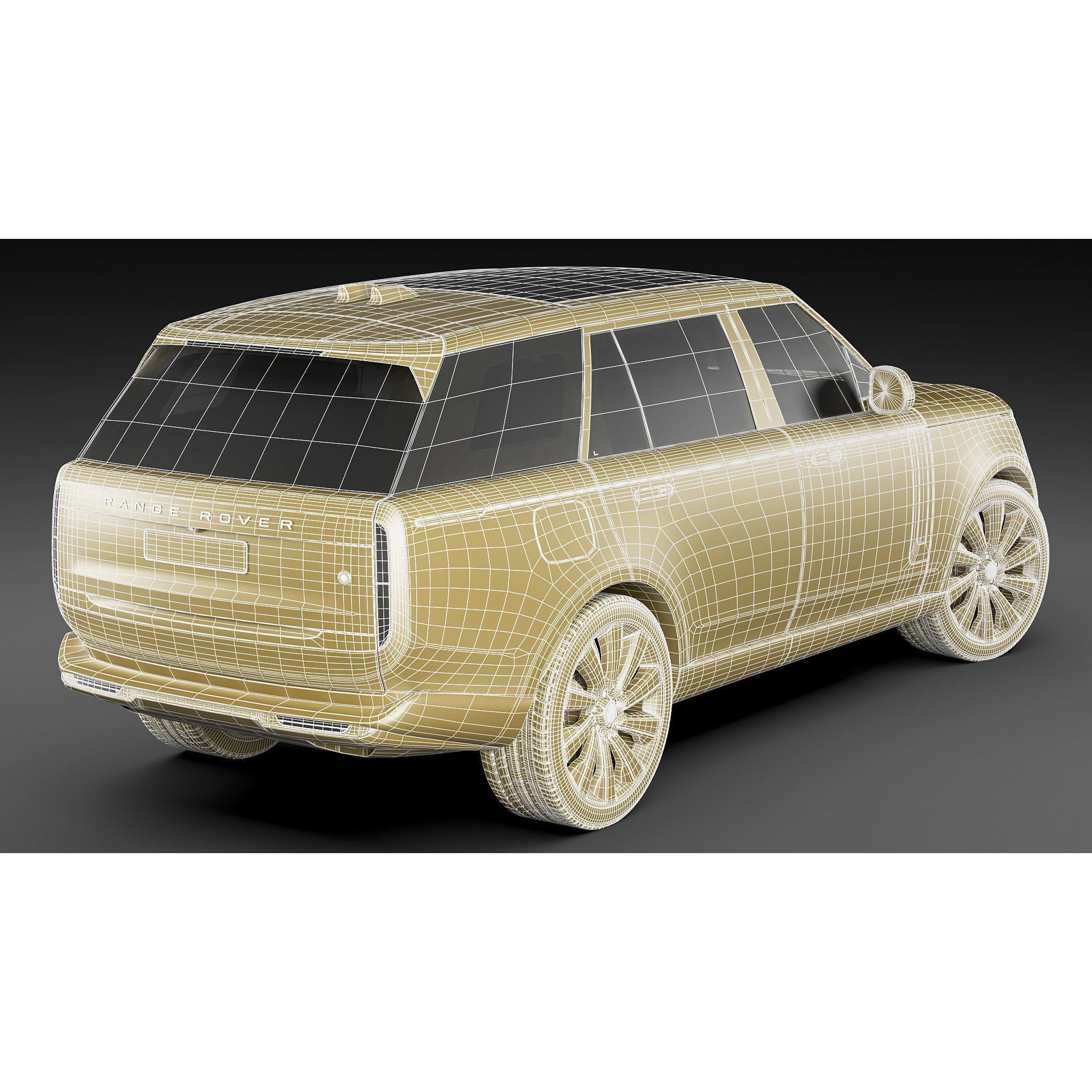 Land Rover Range Rover SV LWB 2022 - Game-Ready 3D Model - View 29