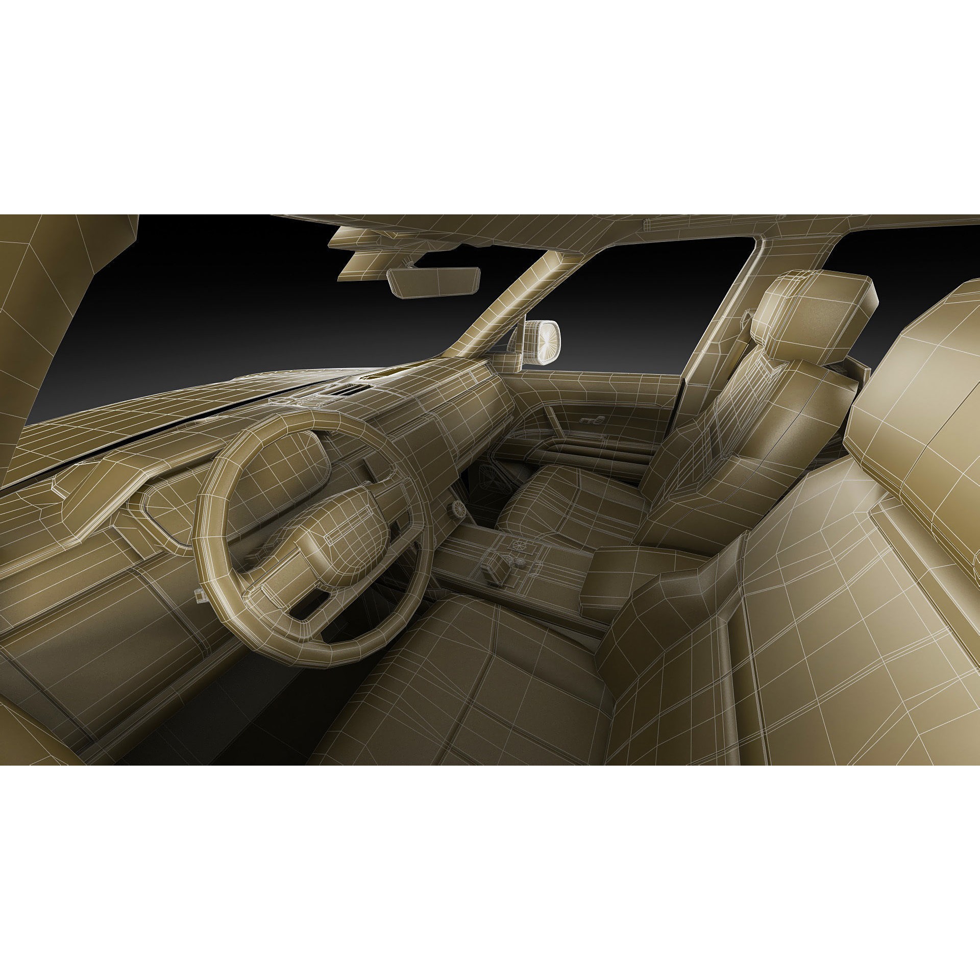 Land Rover Range Rover SV LWB 2022 - Game-Ready 3D Model - View 30