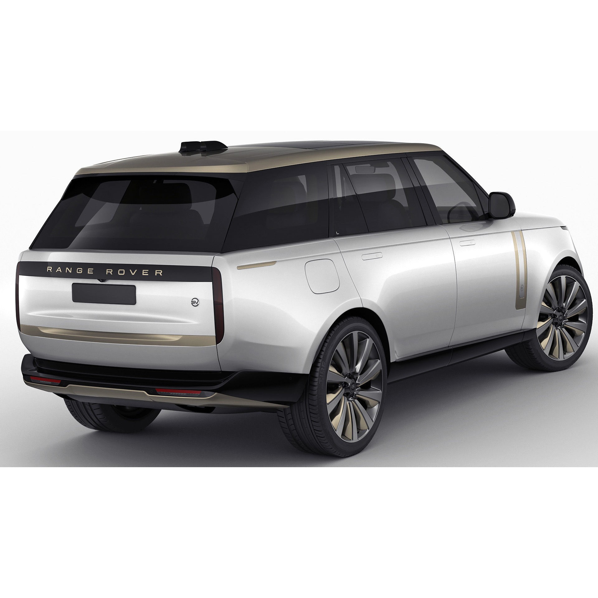 Land Rover Range Rover SV LWB 2022 - Game-Ready 3D Model - View 4