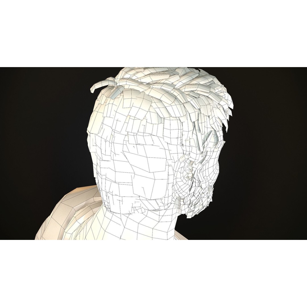 Roman Soldier 3D Model – Low Poly Rigged Character with PBR Textures