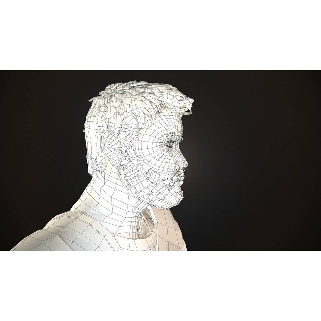 Roman Soldier 3D Model – Low Poly Rigged Character with PBR Textures - View 38