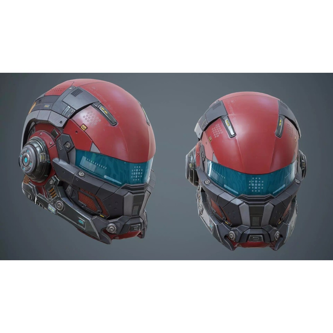 Sci-Fi Clothing 3D Model – Low-Poly Game Ready Outfit for MetaHumans - View 17
