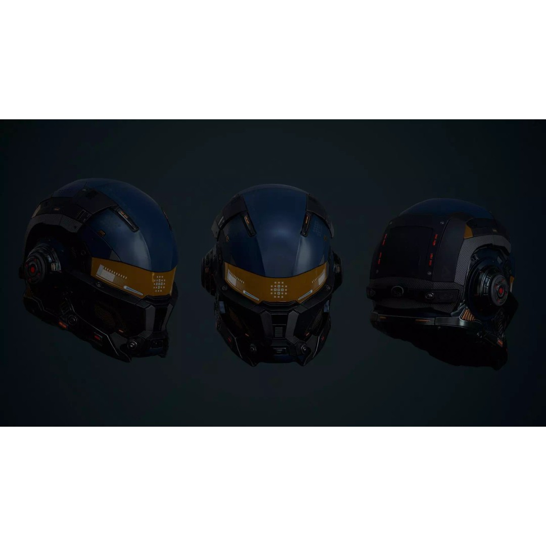 Sci-Fi Clothing 3D Model – Low-Poly Game Ready Outfit for MetaHumans - View 25