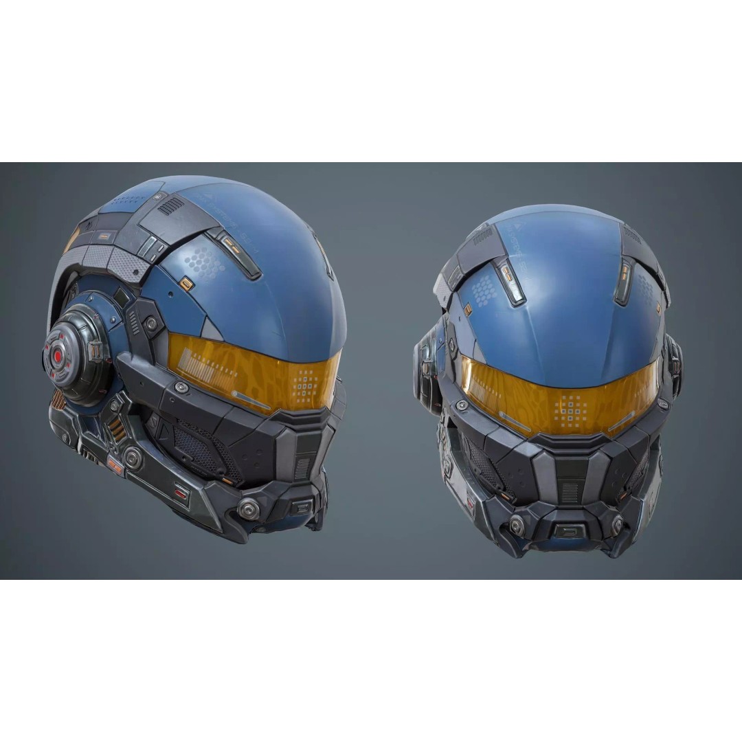 Sci-Fi Clothing 3D Model – Low-Poly Game Ready Outfit for MetaHumans - View 9