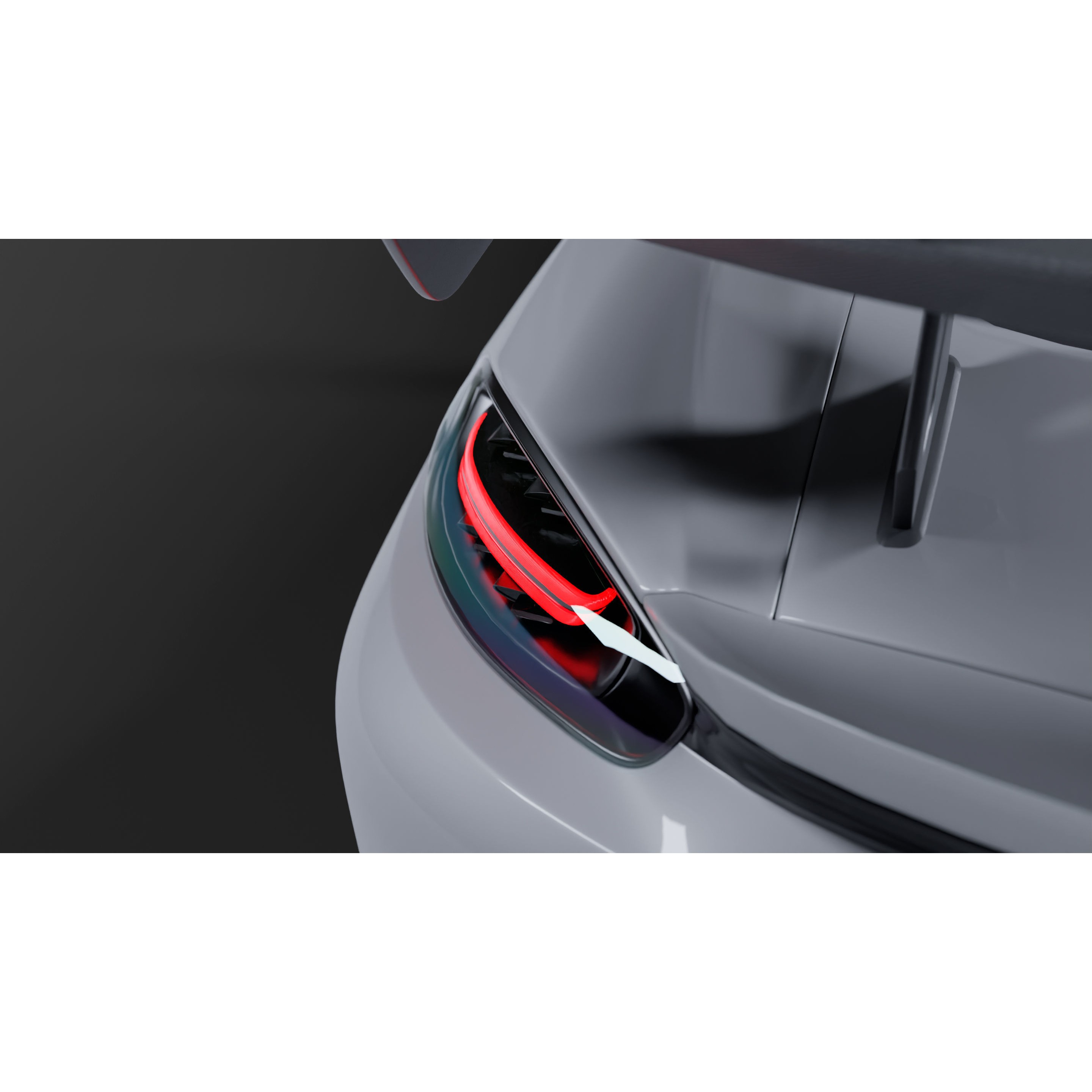 Porsche Cayman 718 GT4 RS - High-Detail 3D Model - View 13