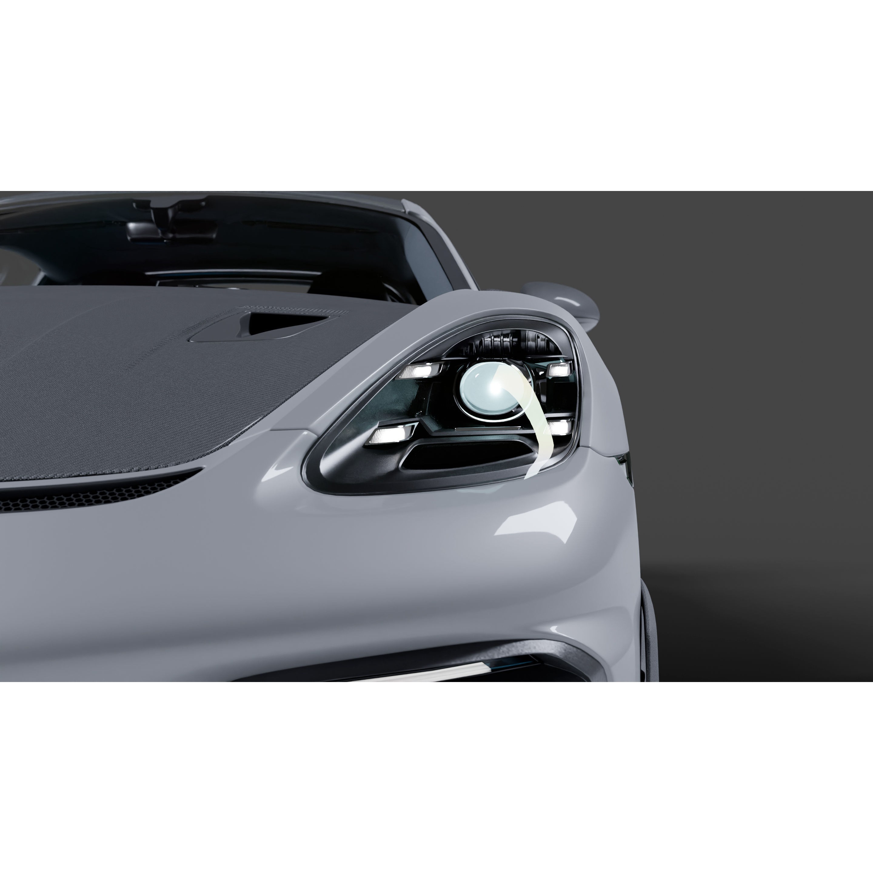 Porsche Cayman 718 GT4 RS - High-Detail 3D Model - View 25