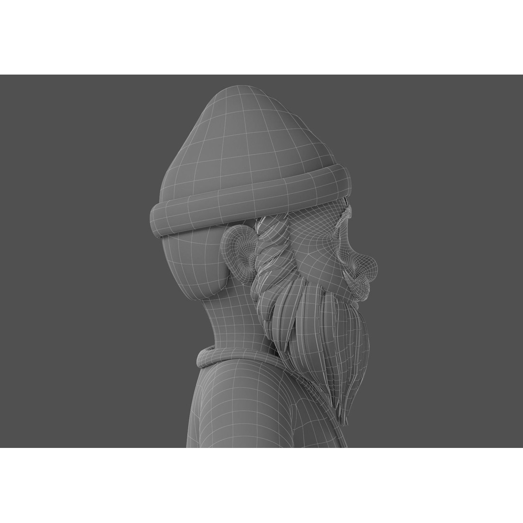 Cartoon Santa Claus 3D Model – Rigged Character for Animation, FBX - View 26