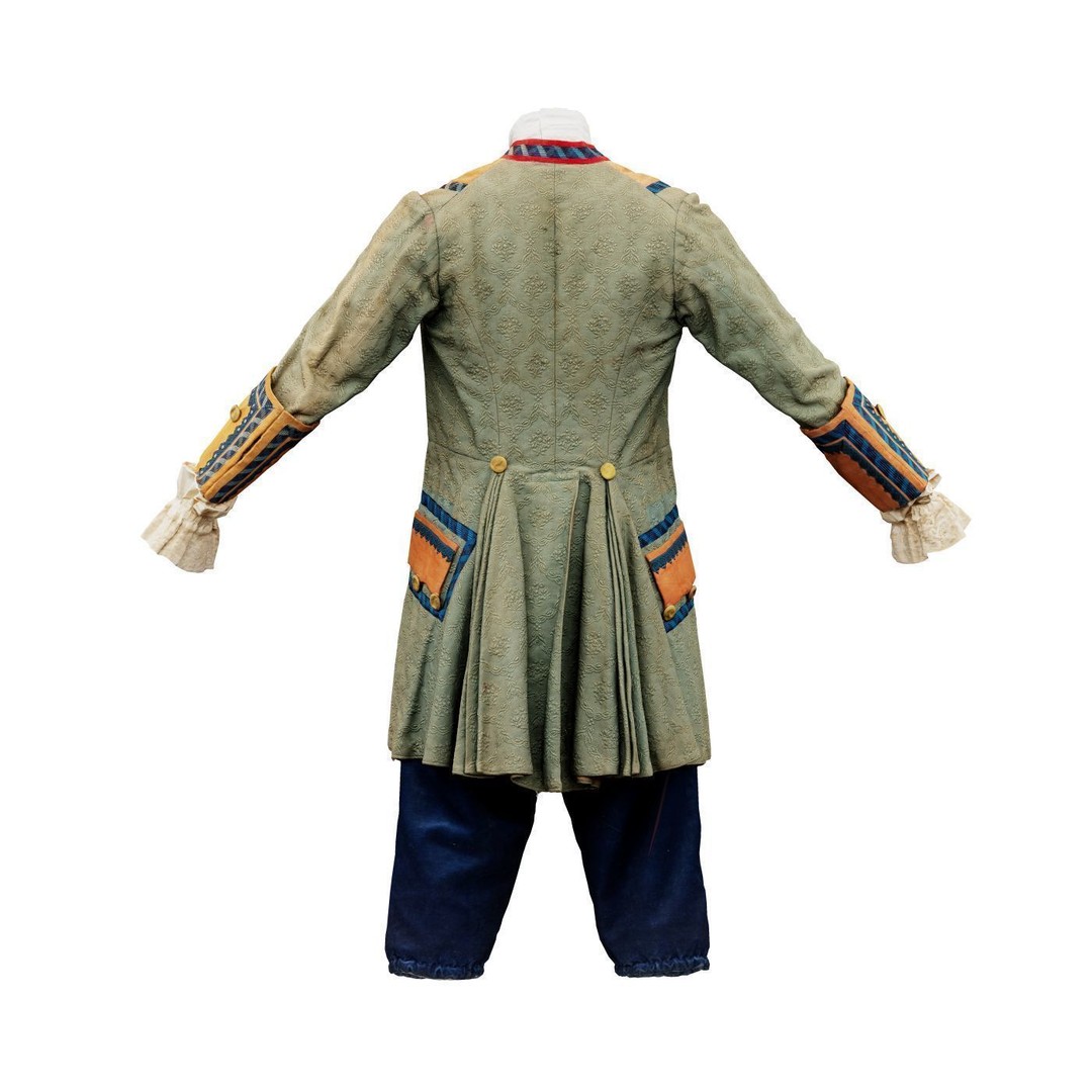 Star Full 3D Model – Low Poly Scanned Clothing, FBX, OBJ - View 10