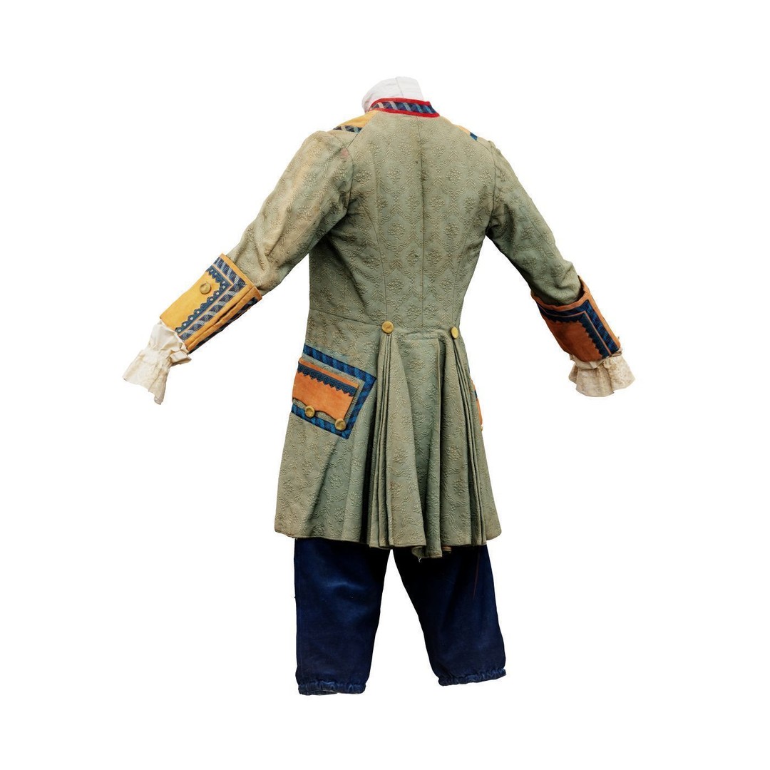 Star Full 3D Model – Low Poly Scanned Clothing, FBX, OBJ - View 11