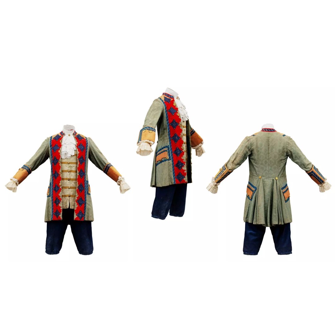 Star Full 3D Model – Low Poly Scanned Clothing, FBX, OBJ - View 2