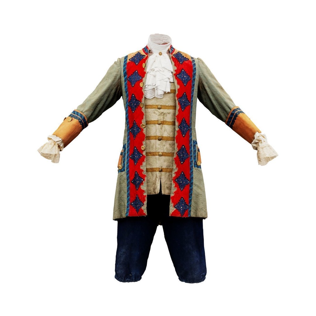 Star Full 3D Model – Low Poly Scanned Clothing, FBX, OBJ - View 4
