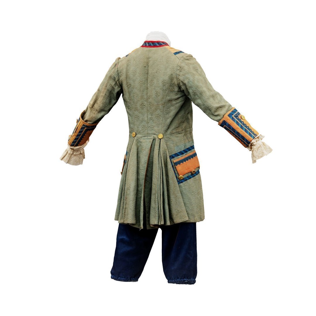 Star Full 3D Model – Low Poly Scanned Clothing, FBX, OBJ - View 9