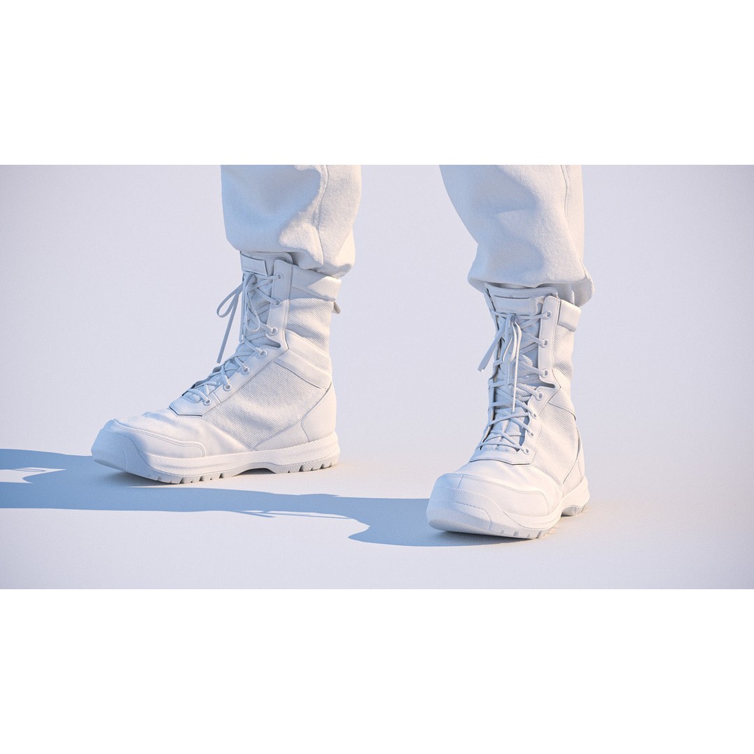 Soldier Outfit 3D Model – Marvelous Designer Tactical Clothing, FBX - View 17
