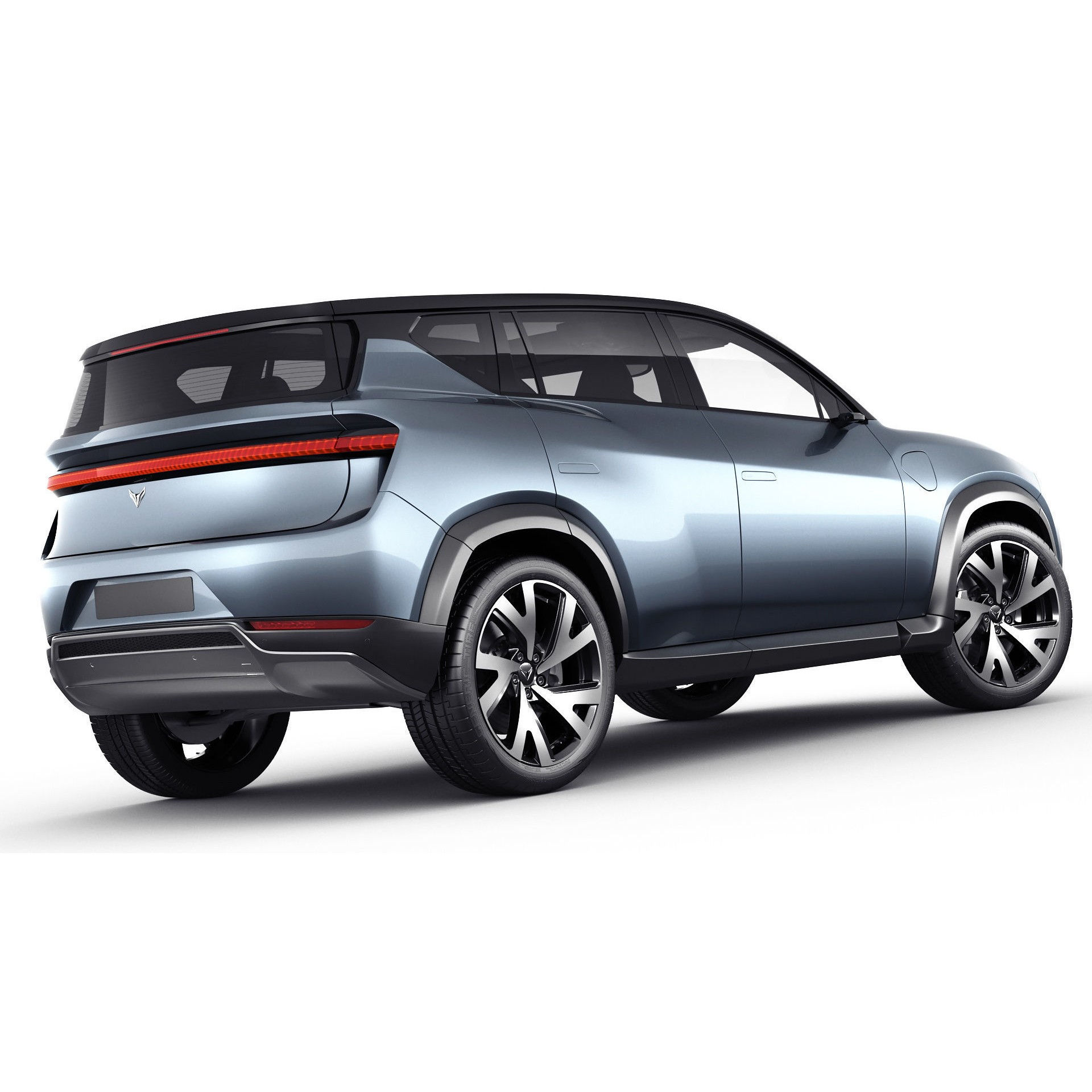 Generic Electric Modern SUV - Game-Ready 3D Model - View 16