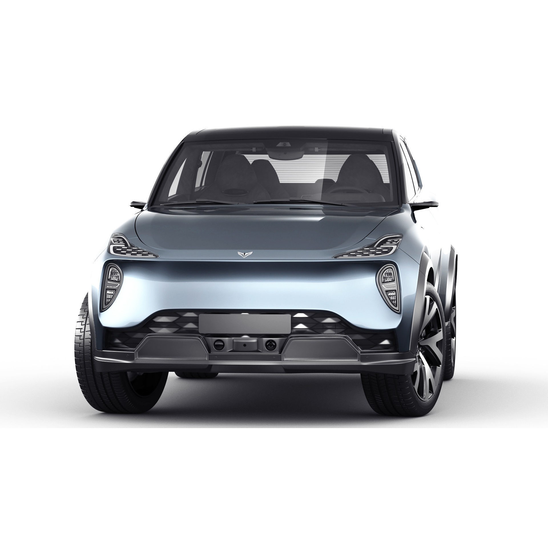 Generic Electric Modern SUV - Game-Ready 3D Model - View 19