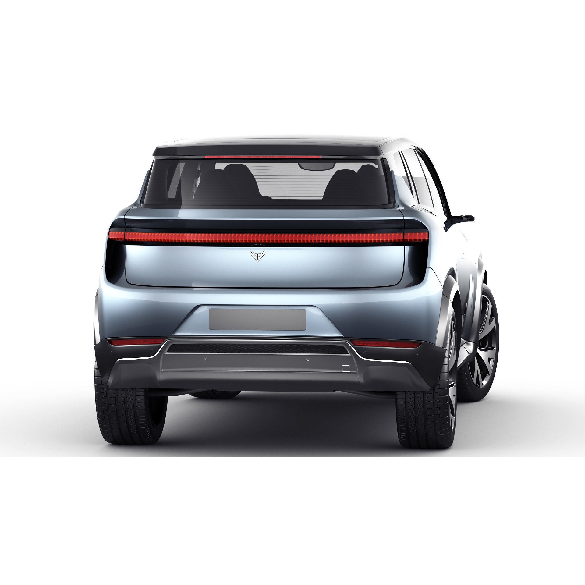 Generic Electric Modern SUV - Game-Ready 3D Model - View 20