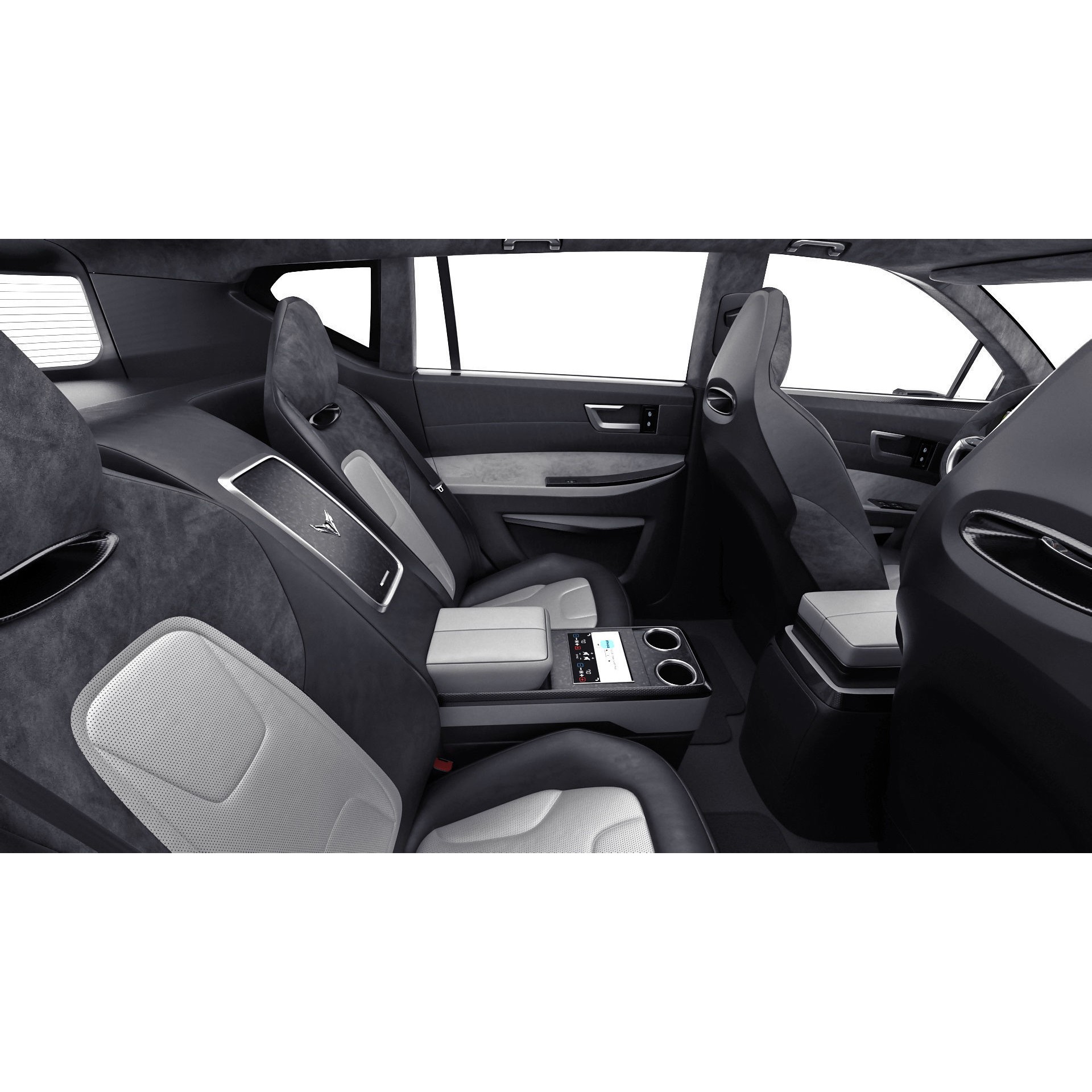 Generic Electric Modern SUV - Game-Ready 3D Model - View 25