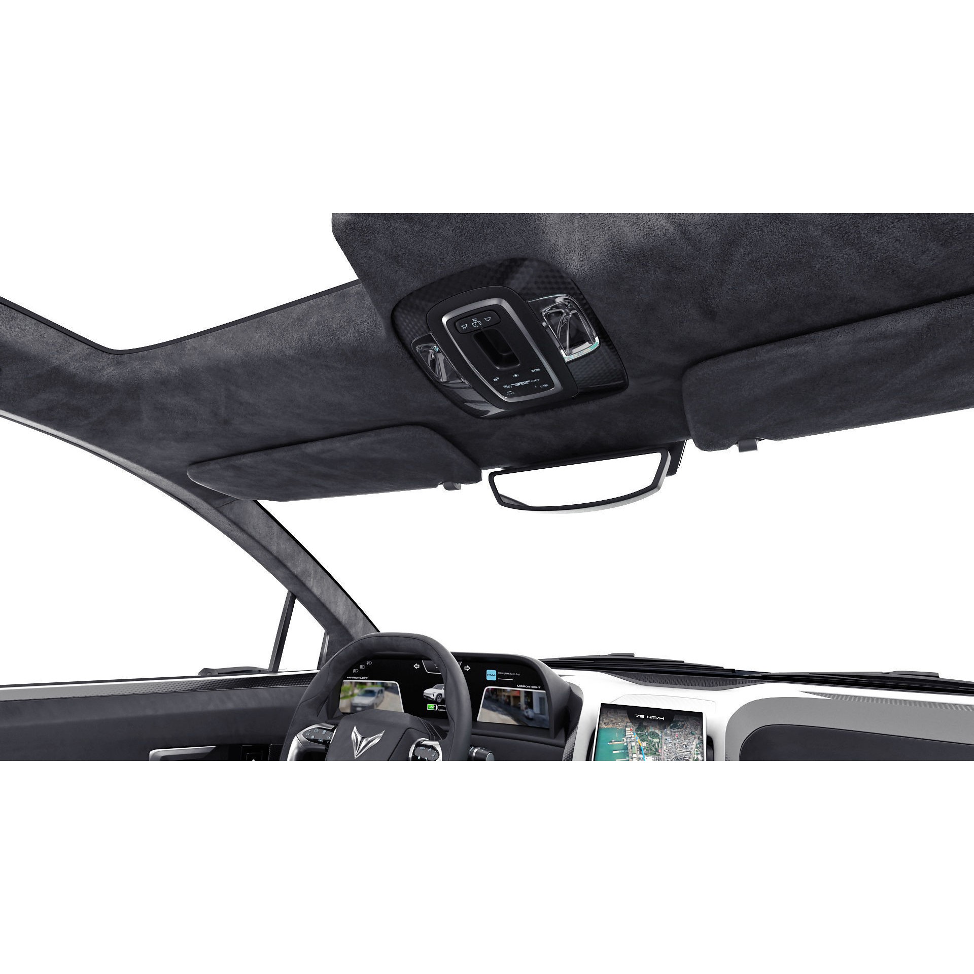 Generic Electric Modern SUV - Game-Ready 3D Model - View 28