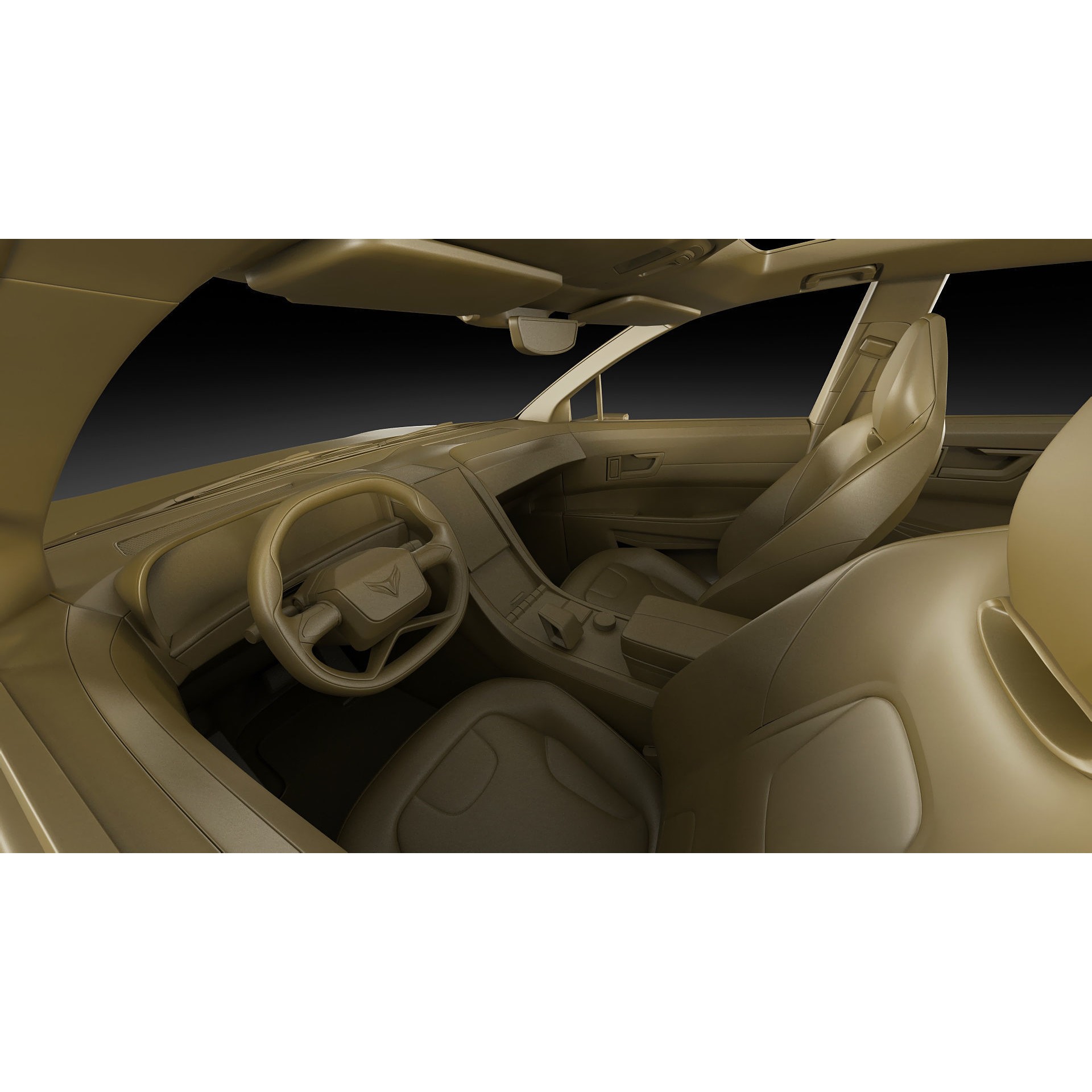 Generic Electric Modern SUV - Game-Ready 3D Model - View 33