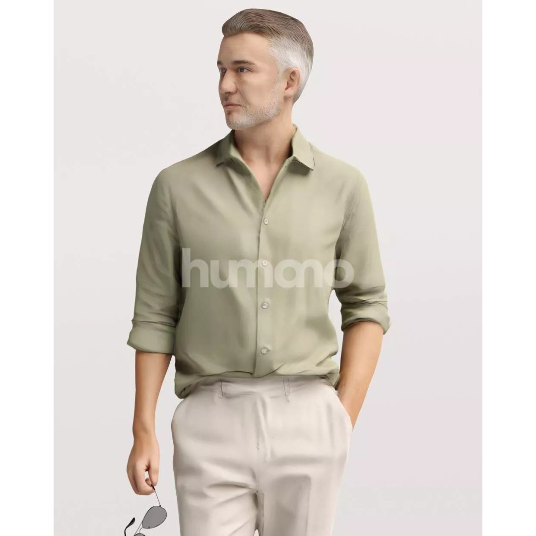 Humano Standing Man 3D Model – Luxury Summer Character, PBR Textures - View 10