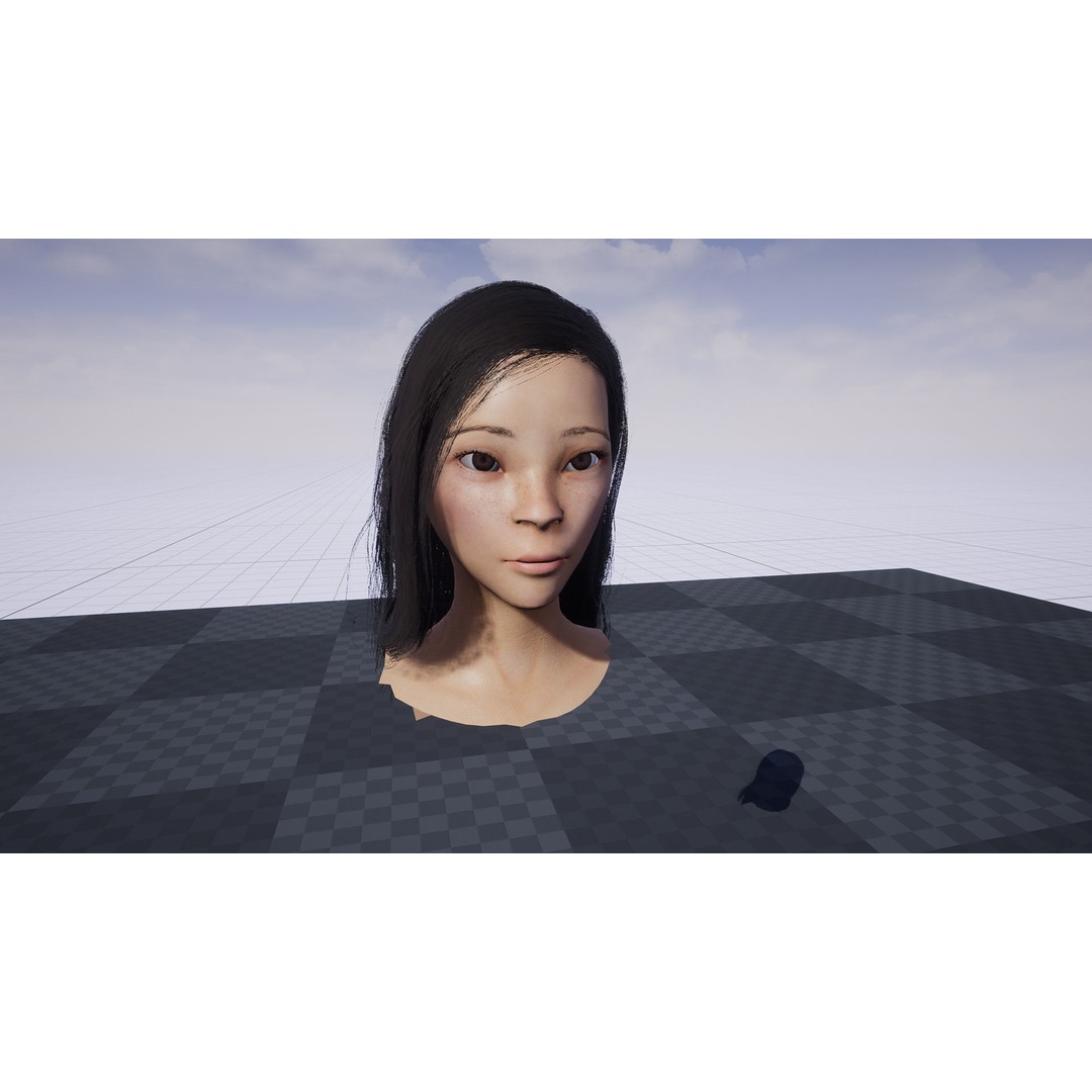 Poor Peasant 3D Model – Low Poly Rigged Character for Unity and UE4 - View 19