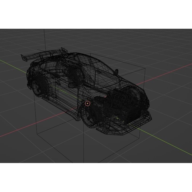 Mitsubishi Lancer Evo 3D Model – JDM Twin Turbo V8 Racing Asset - View 17