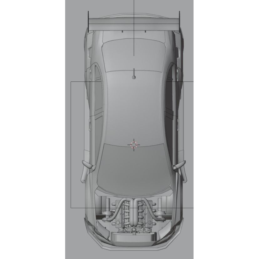 Mitsubishi Lancer Evo 3D Model – JDM Twin Turbo V8 Racing Asset - View 19
